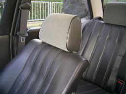 BMW E30 320i weiß Innenraum Ledersitze