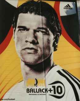 Vorschau Eingang Addidas Arena (Ballack) zur WM 2006 in Berlin
