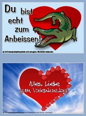 Zwei Grusskarten von den GF