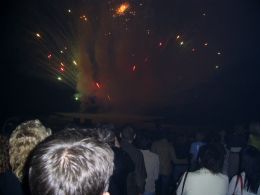 Ein beeindruckendes Feuerwerk